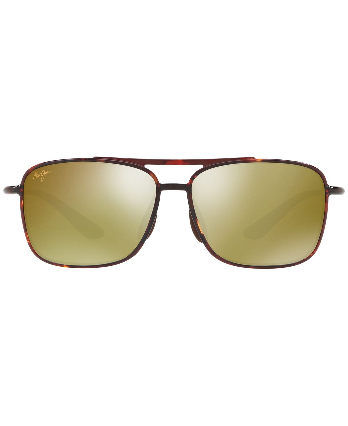 KAUPO Поляризованные солнцезащитные очки, 437 Maui Jim, коричневый — фото 2