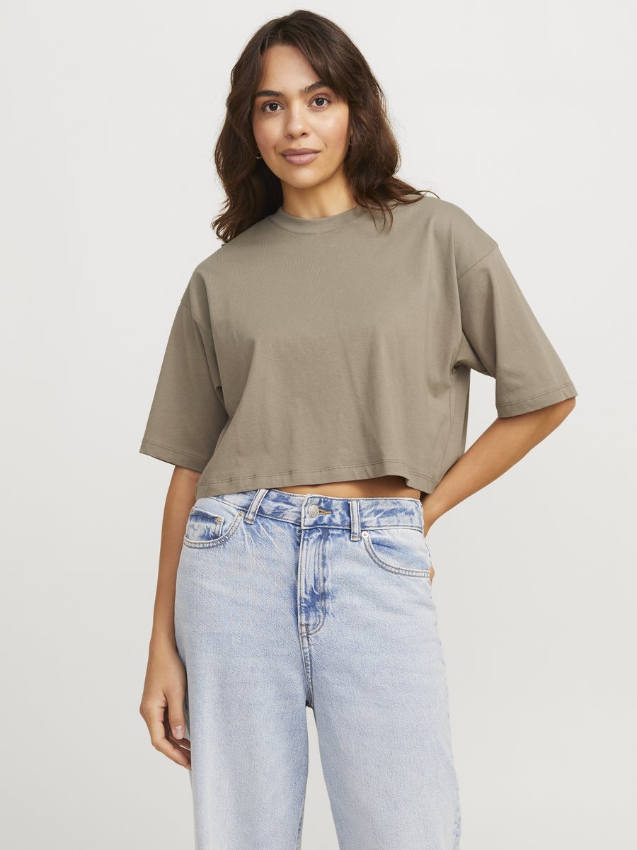 

Футболка JJXX JXANDREA LOOSE CROPPED TEE, Brindle/Dark Grey, Серый, Футболка JJXX JXANDREA LOOSE CROPPED TEE, Brindle/Dark Grey