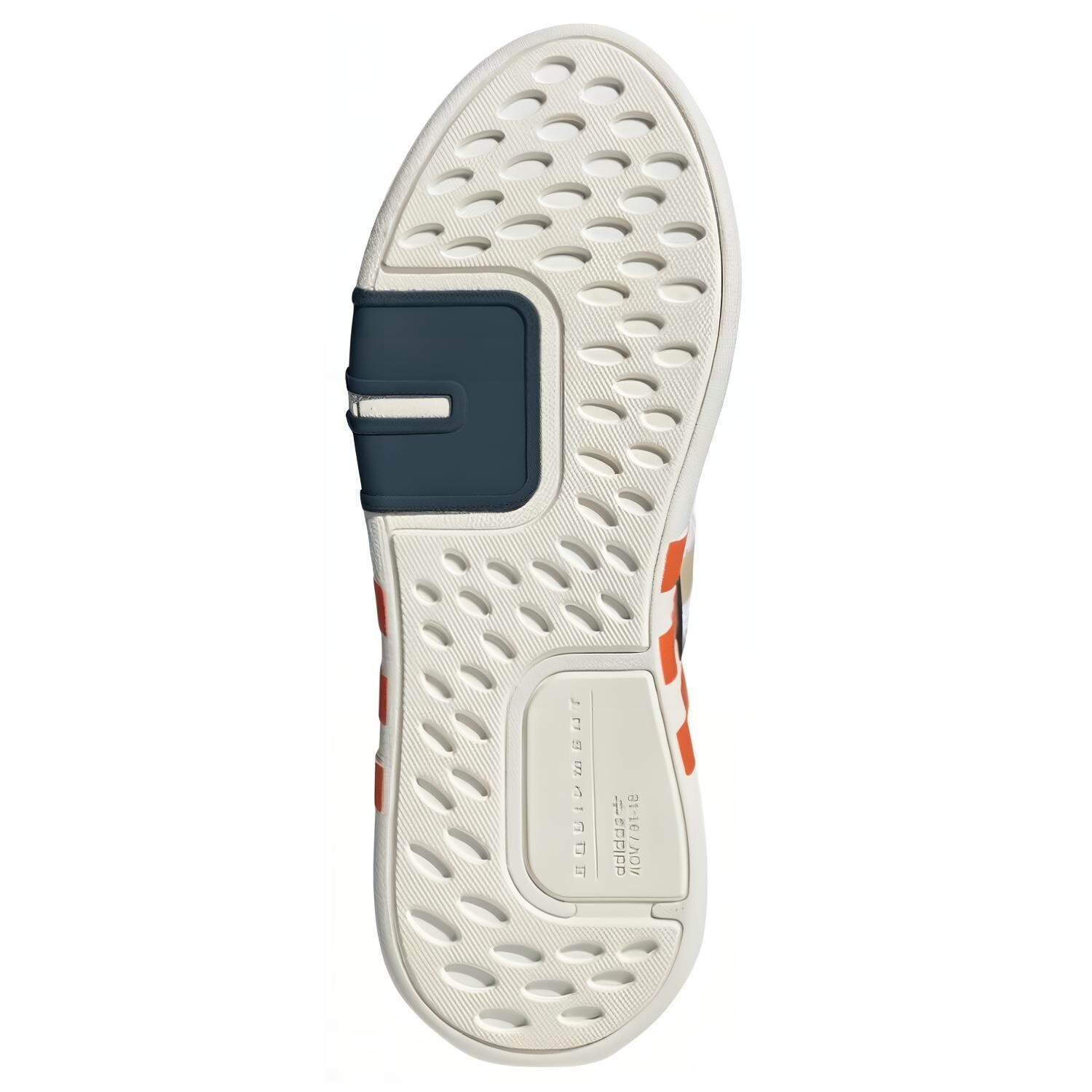 Adidas originals Eqt Bask Adv Lifestyle Обувь унисекс, White/Orange — фото 4