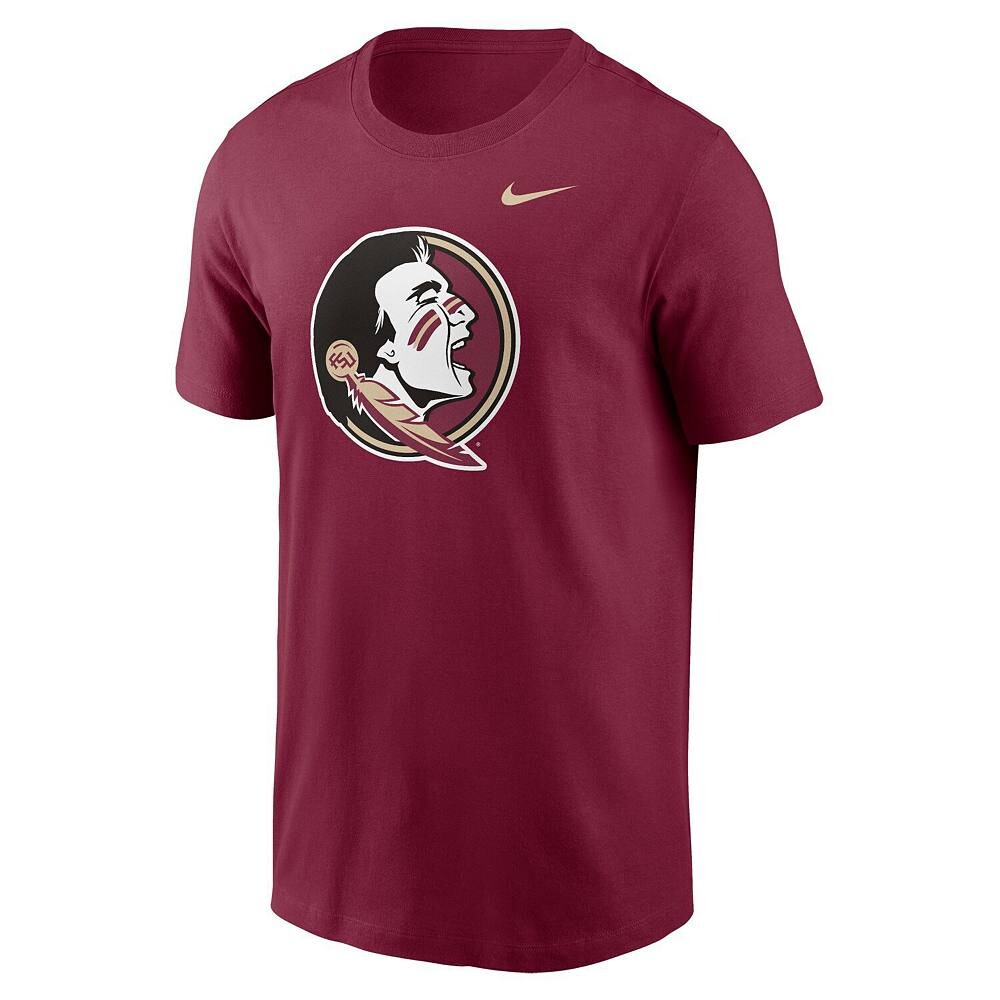 Мужская футболка с логотипом Nike Garnet Florida State Seminoles Primetime Evergreen, цвет Fsu Red — фото 3
