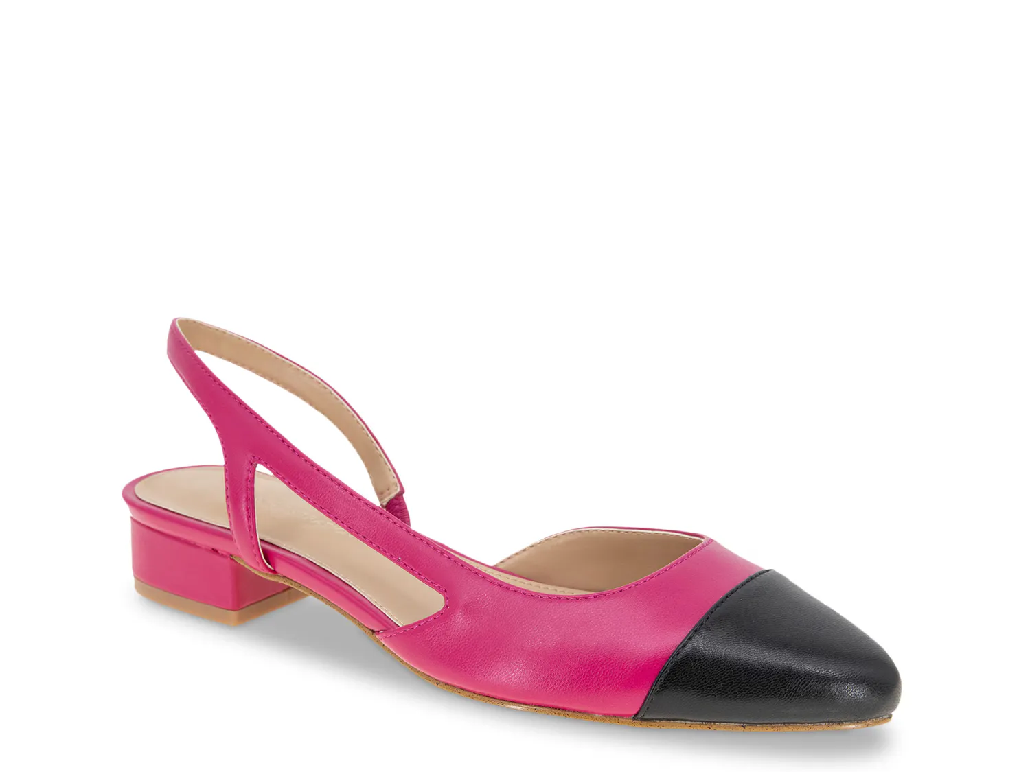 Балетки Tillie Flat Bcbgeneration, розовый/черный