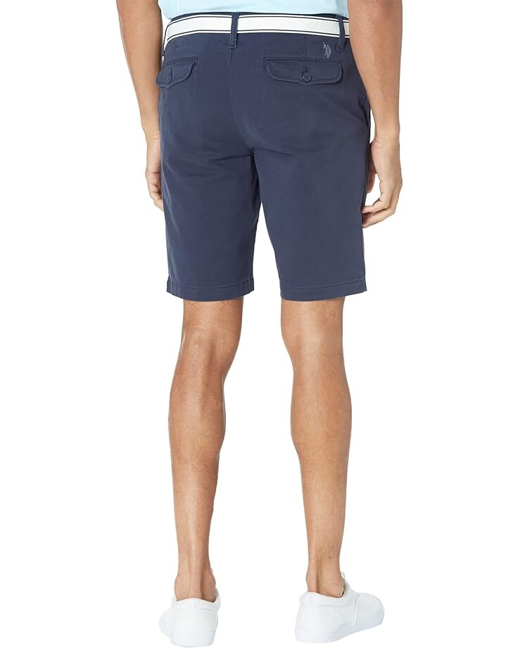 

Шорты U.S. POLO ASSN. Stretch Hartford Twill Shorts, цвет Club Navy