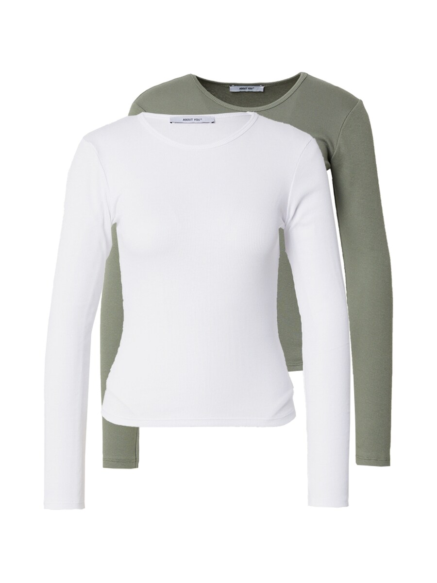 

Рубашка ABOUT YOU Insa, цвет Mint/White