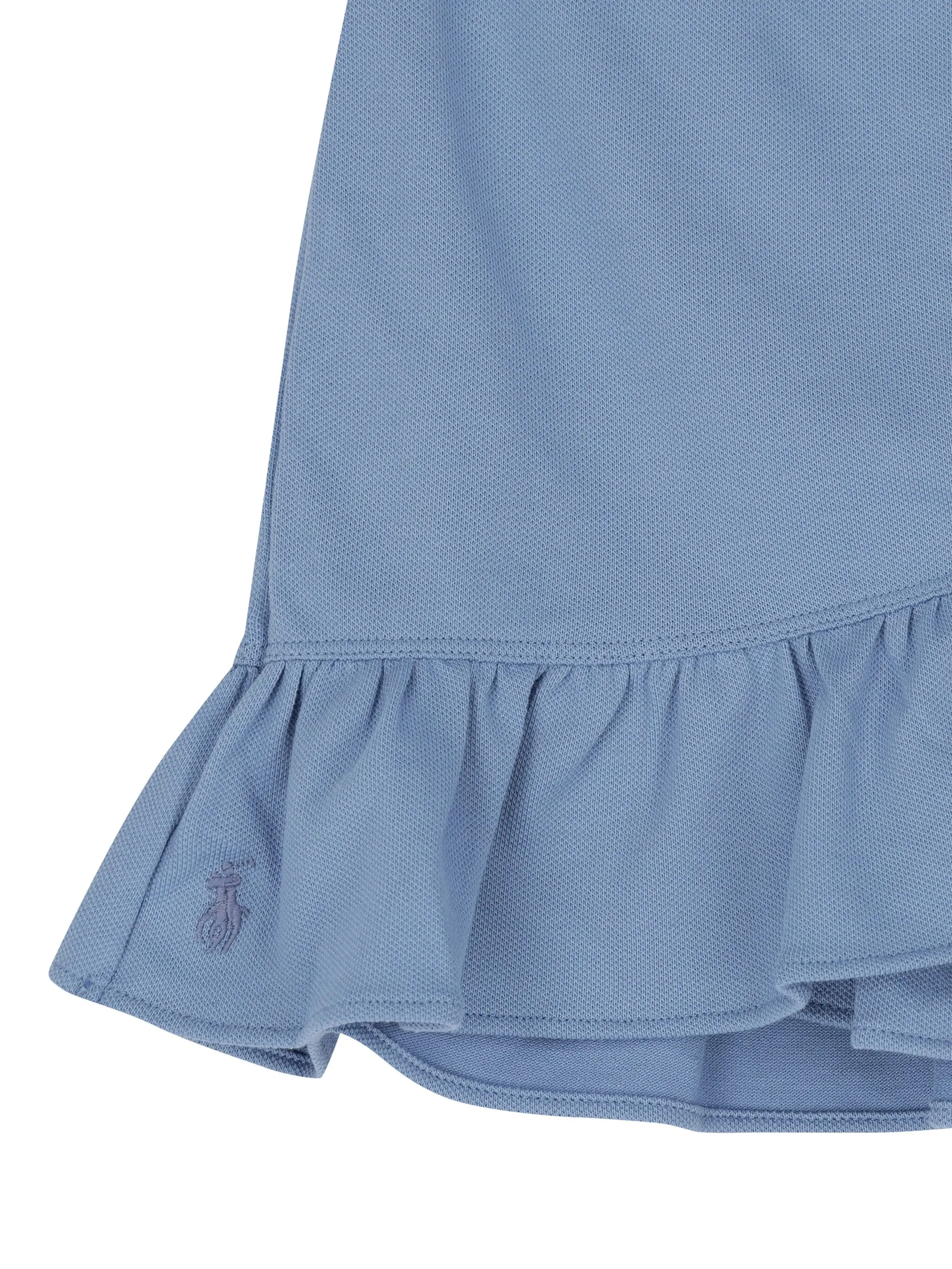 Юбка с оборками Polo Ralph Lauren Kids, синий — фото 4