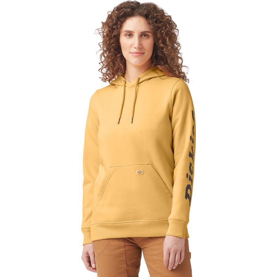 

Плотный женский пуловер с логотипом на рукавах Dickies Dickies, Orange Glow