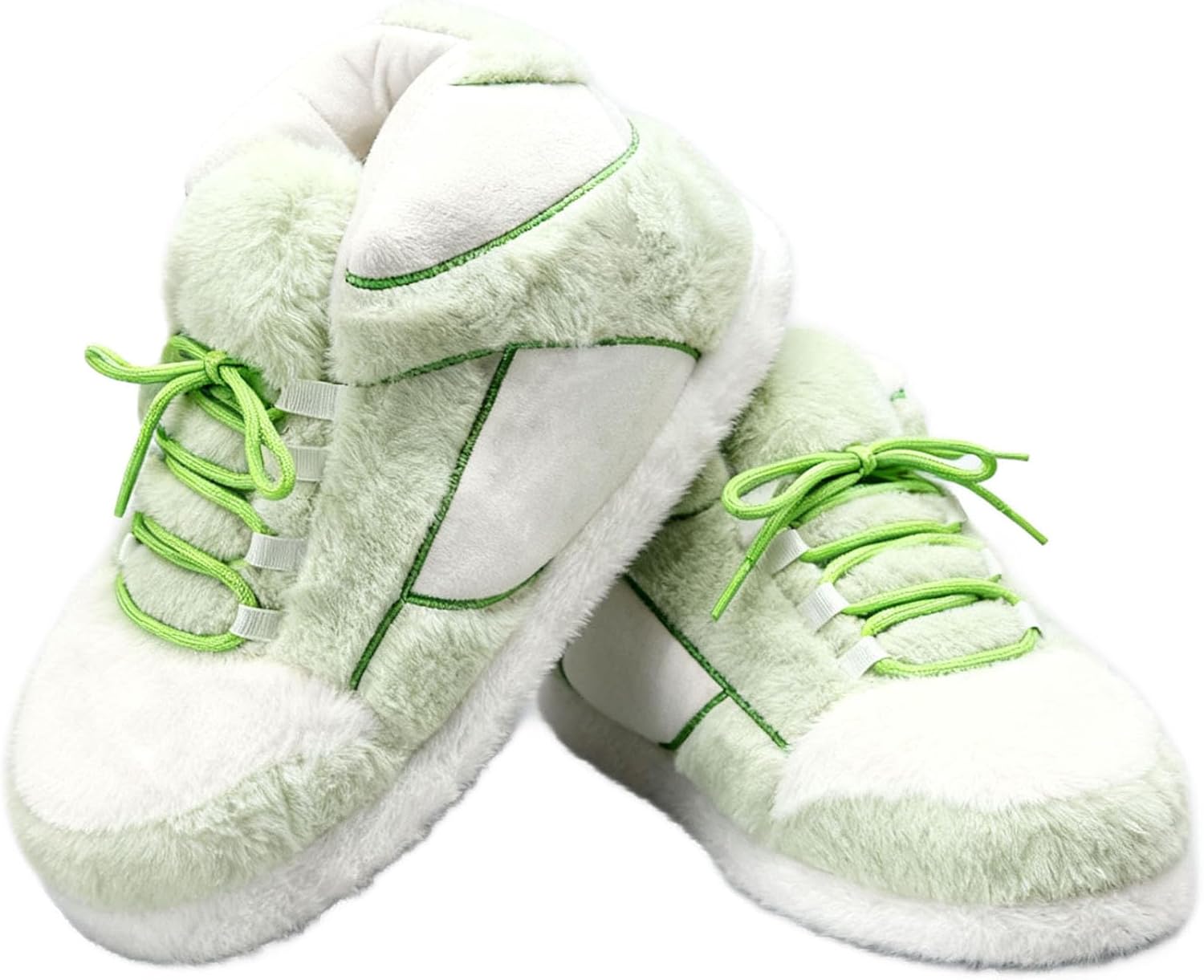 

Унисекс теплые уютные модные слипперы-кроссовки, комфортная обувь с противоскользящей подошвой для дома- универсальный размер Mululian, зеленый