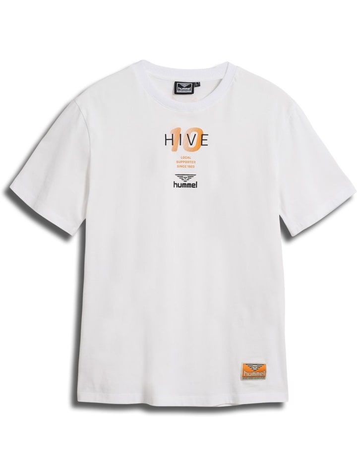 

Hummel Футболка "Hmlhive Aiden T-Shirt" белого цвета, Белый, Hummel Футболка "Hmlhive Aiden T-Shirt" белого цвета