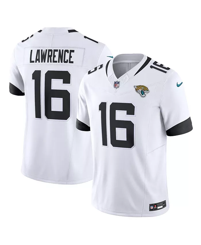 

Мужская лимитированная джерси Jacksonville Jaguars Vapor F.U.S.E. Тревора Лоуренса Nike, белый
