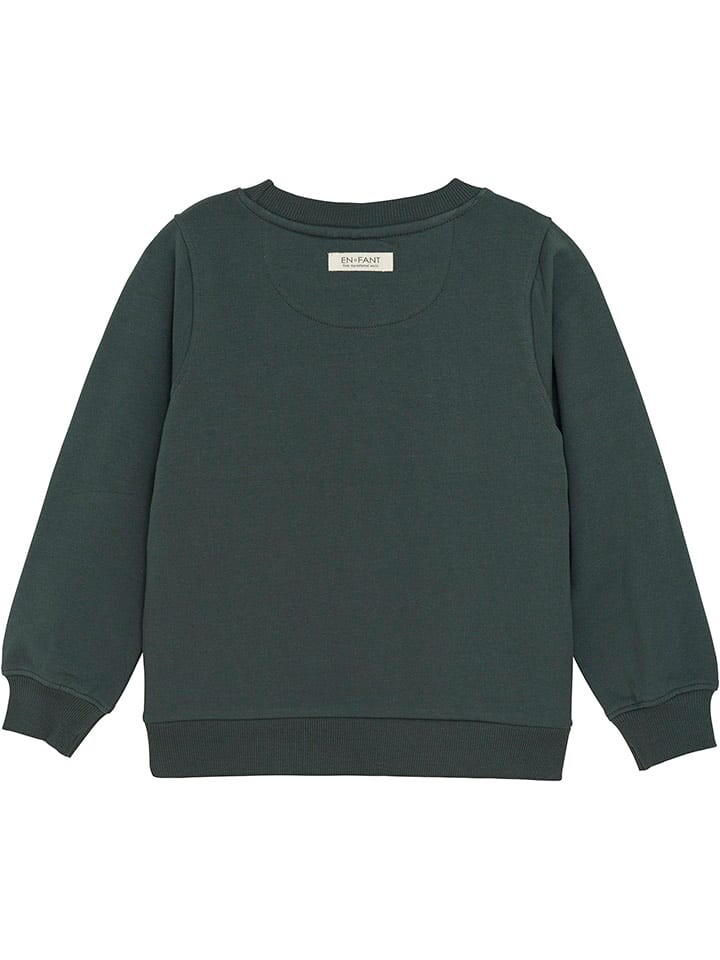 Толстовка enfant Sweatshirt, темно-зеленый — фото 2