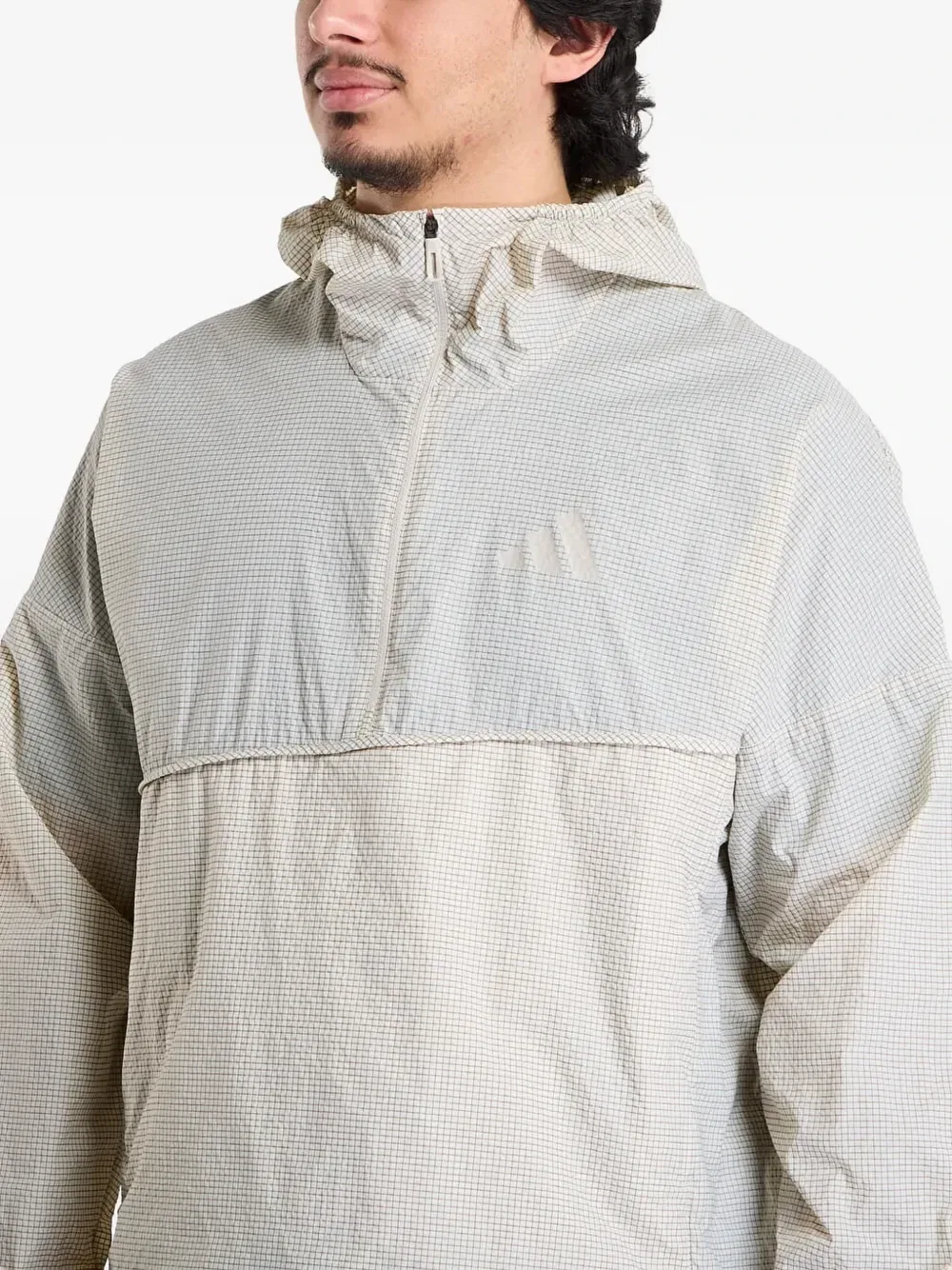 Куртка-анорак Terrex Xploric Clima365 от ветра Adidas, бежевый — фото 4