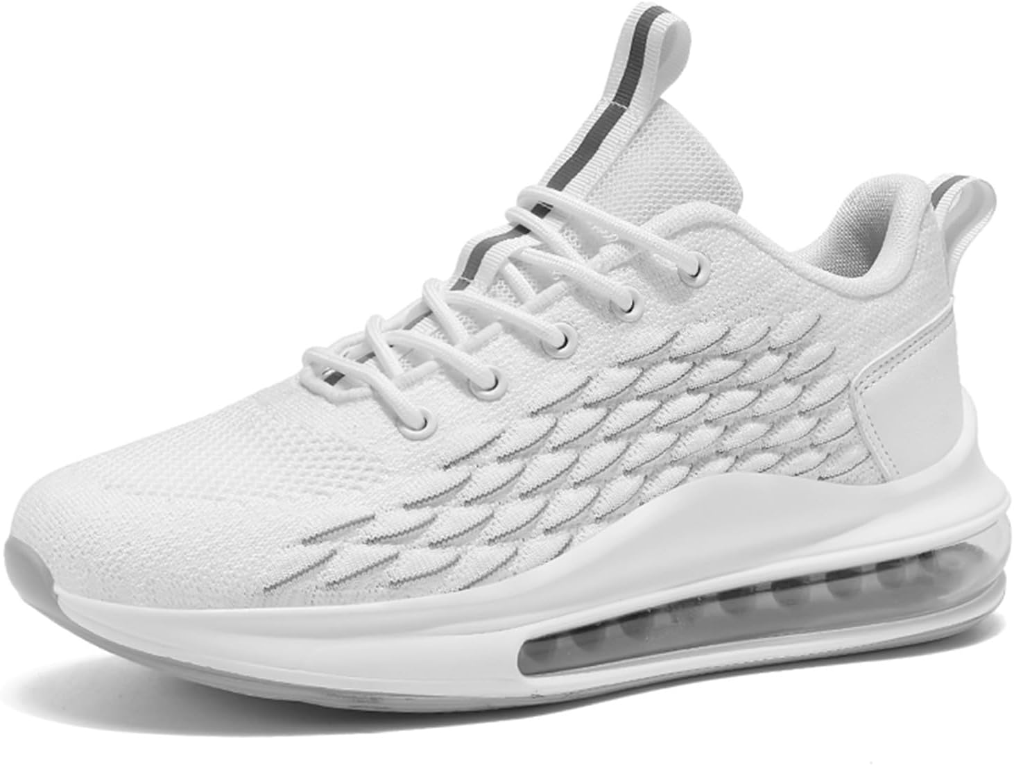 

Мужские спортивные белые кроссовки с сеткой, дышащие, повседневные и удобные для бега и ходьбы Generic