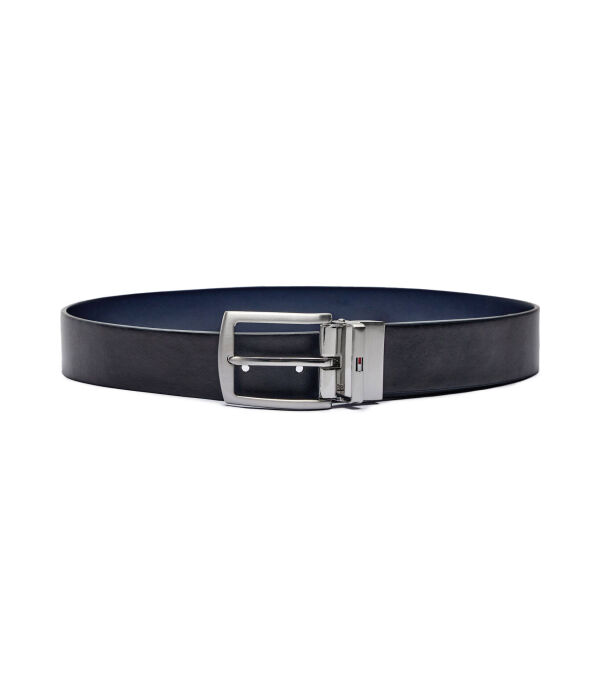 

Ремень мужской Tommy Hilfiger двусторонний кожаный, черный