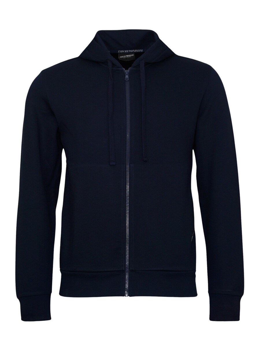 

Худи с капюшоном на молнии Emporio Armani, Night blue