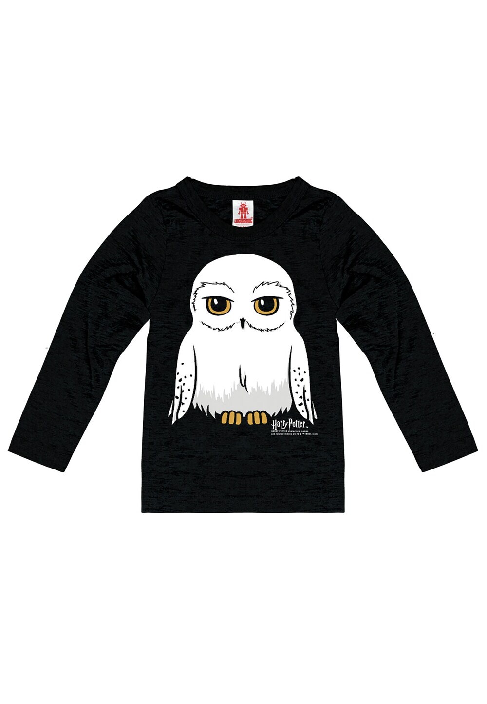 

Рубашка Logoshirt Harry Potter - Hedwig, черный