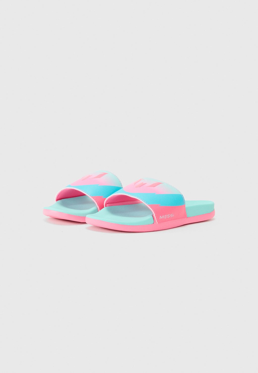 Мюли ADILETTE COMFORT MESSI K - Pool slides Adidas Performance, синий — фото 2