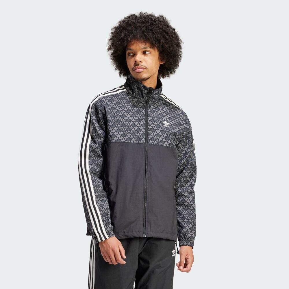 

Куртка Adidas Classic Mono Windbreaker, черный