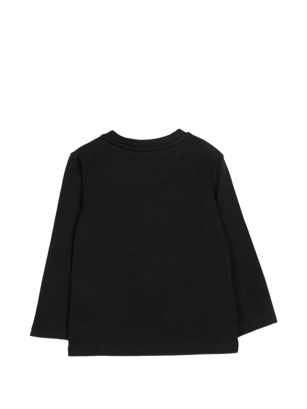 Футболка с длинными рукавами и принтом Calvin Klein Kids, черный — фото 2