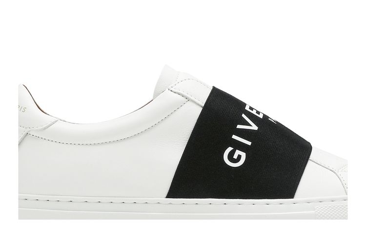 Кроссовки Givenchy Wmns Strap 'Urban Street Logo - White Black Webbing', белый — фото 2