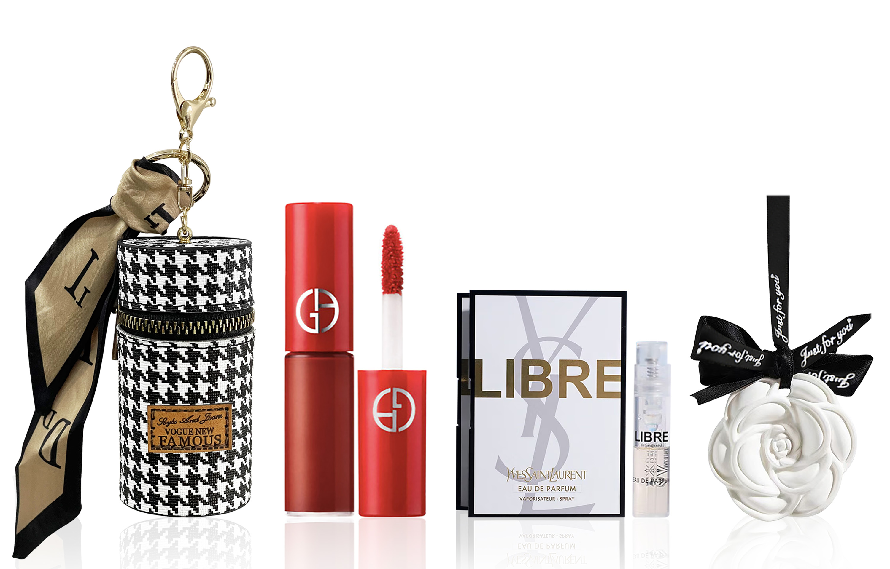 

Набор образцов помады для губ с тиснением в квадратном тюбике парфюмерные подарочные наборы для ароматерапии с шиммером натуральный 1,3 г SAINT LAURENT