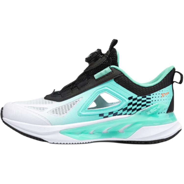 

Кроссовки для бега с низким верхом, устойчивые к истиранию и скольжению, для детей и подростков XTEP, белый/зеленый/черный