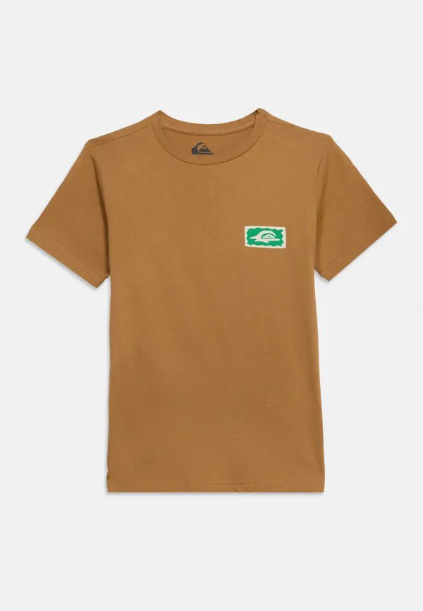 Футболка унисекс с принтом «всплеск безмятежности» Quiksilver, Brown