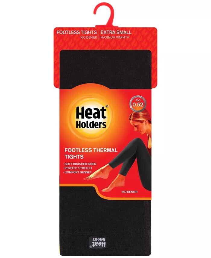 

Женские термоколготки без стопы Sophia Heat Holders, черный