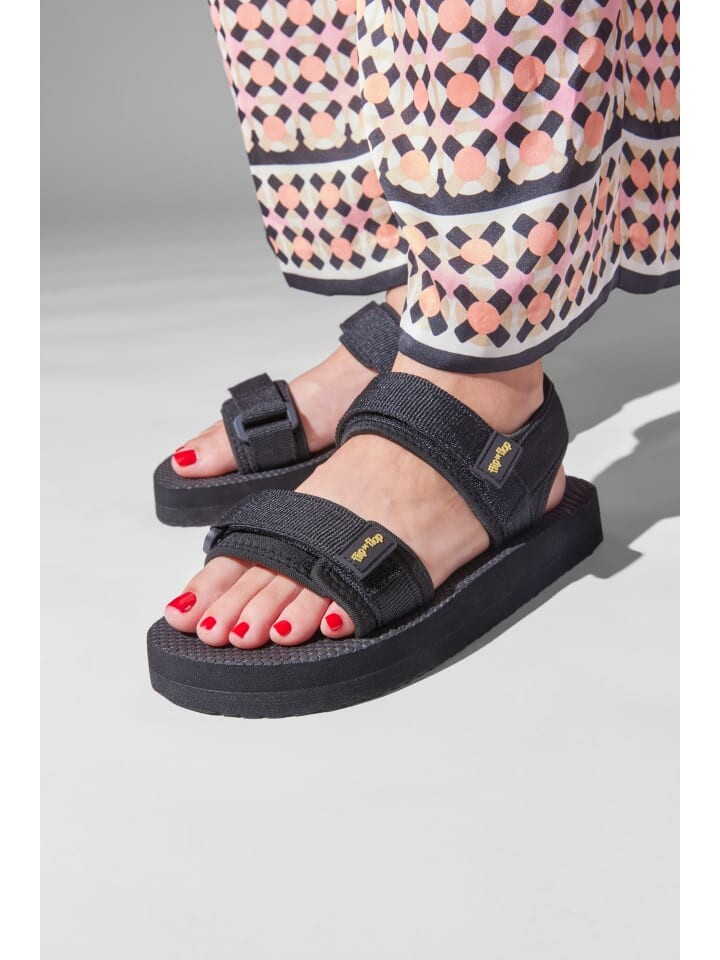 Классические босоножки Flip Flop, черный — фото 4