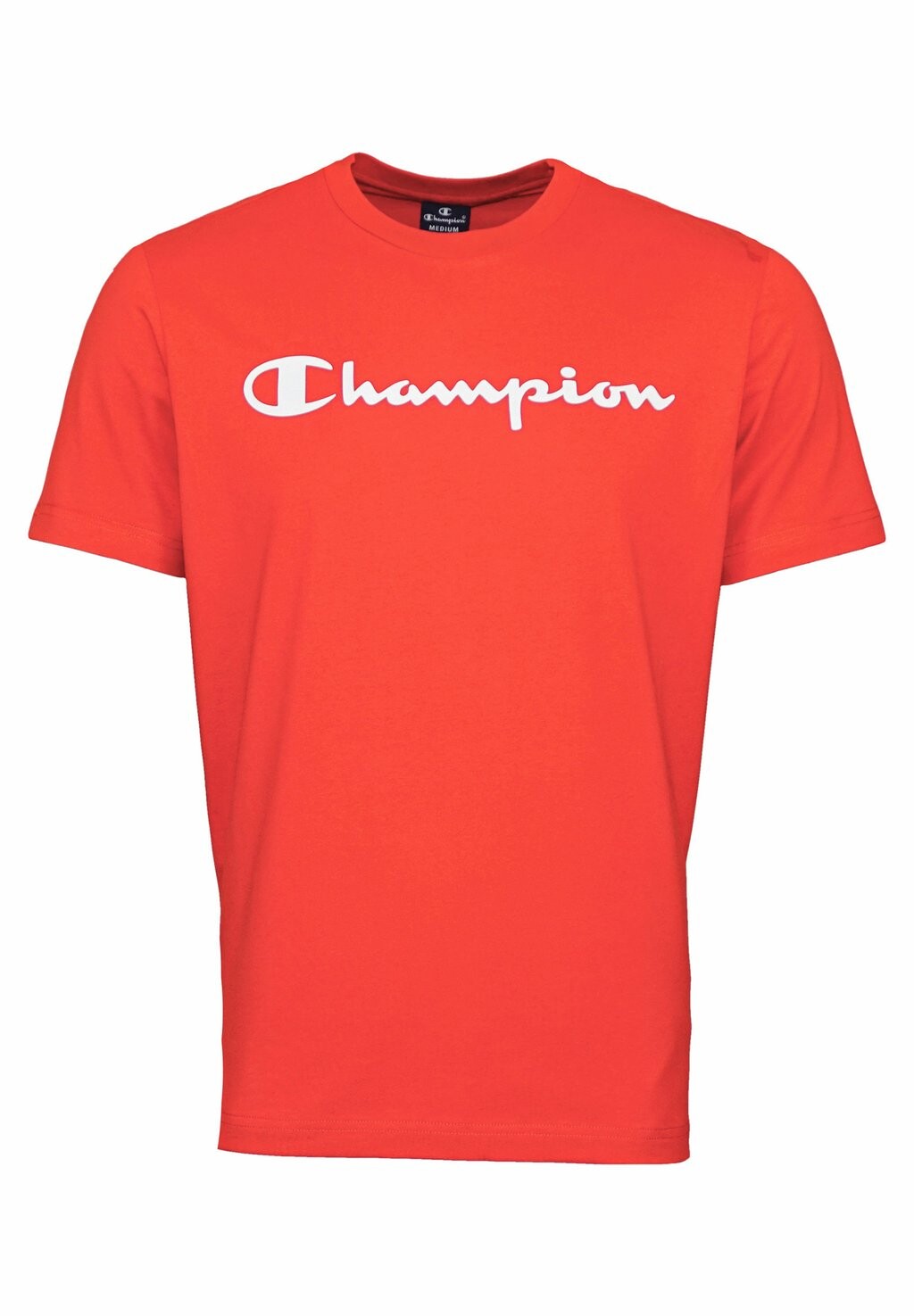 

Футболка с принтом CREWNECK COMFORT FIT Champion, цвет rot