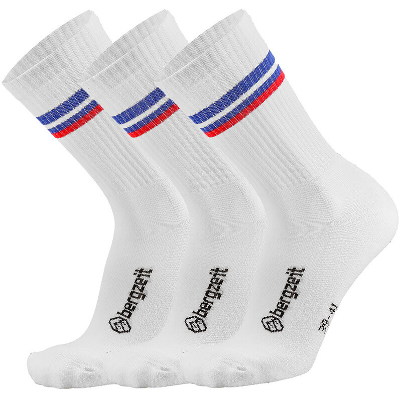 

Три пары носков Bergzeit Retro Bergzeit Basics, белый