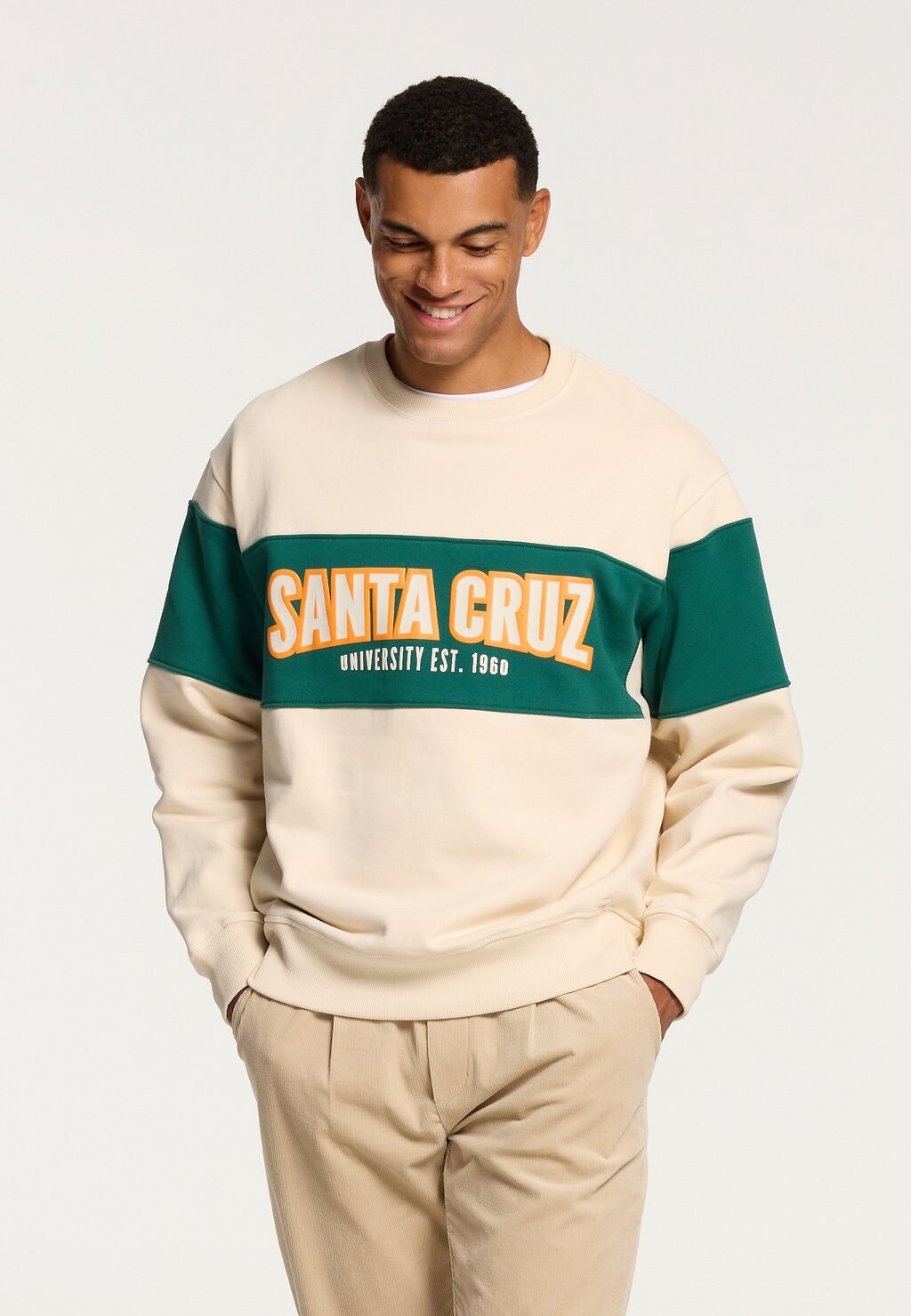

Толстовка Santa Cruz Shiwi, цвет white tortilla