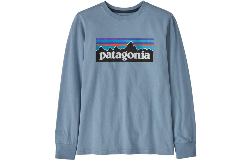 

Детская футболка Patagonia, Премиум Блю/Супериор Блю