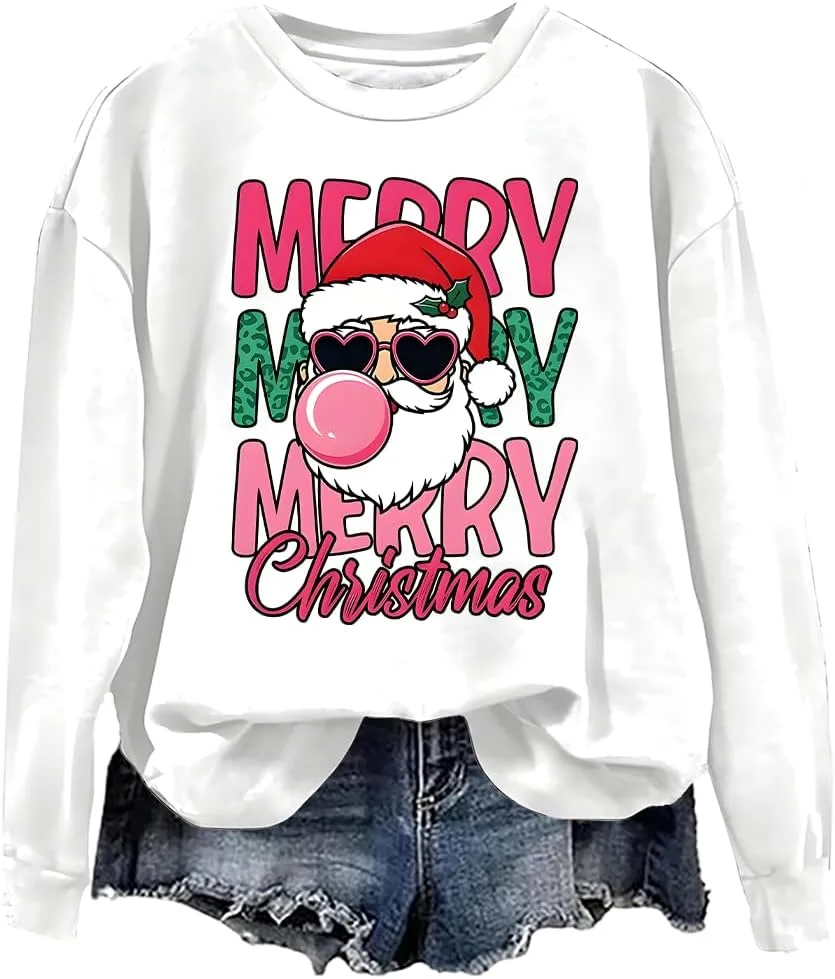 

Толстовка с Санта Клаусом и надписью "Merry Christmas" woati