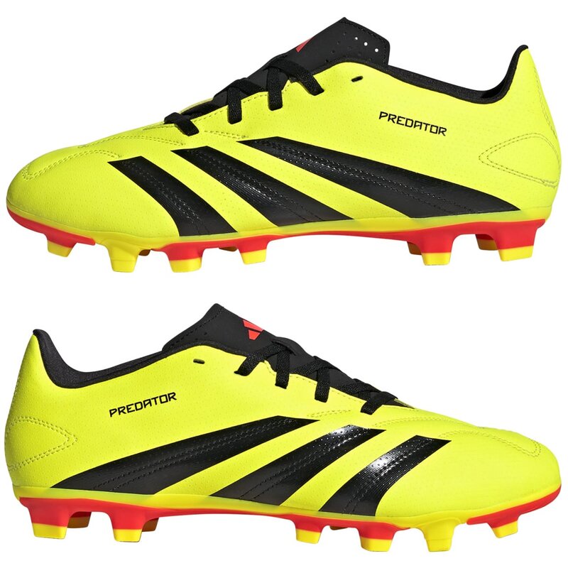 Футбольные бутсы Predator Club FXG для игры на травяном покрытии Adidas, мультиколор — фото 4