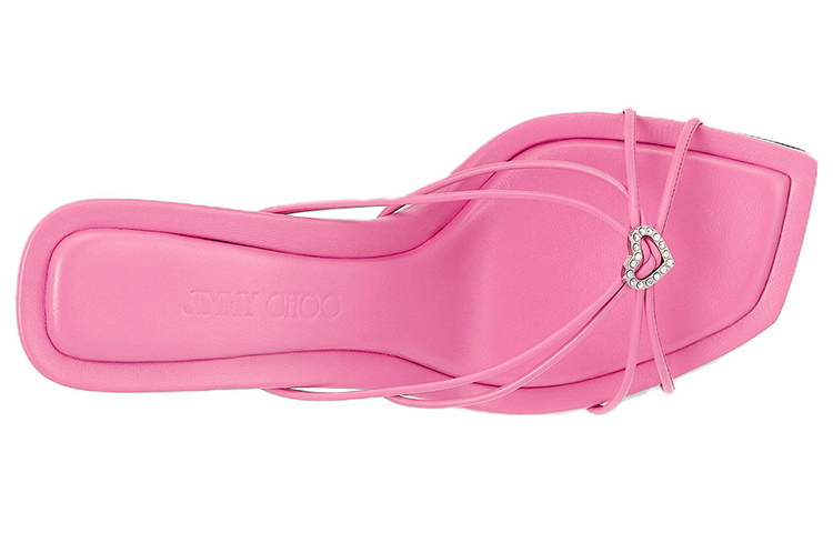 Индийские слайдеры женские розовые Jimmy Choo — фото 4