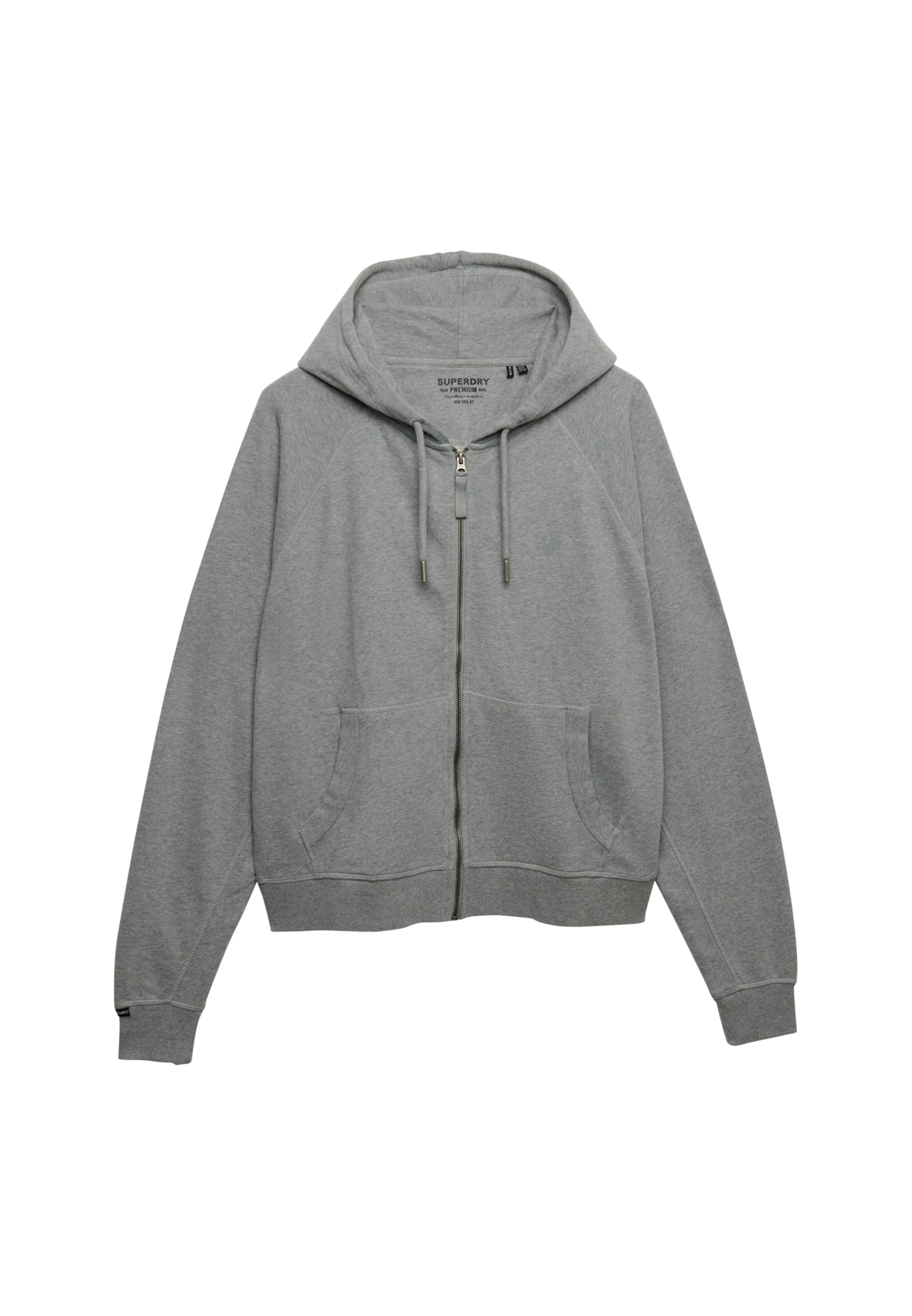 

Superdry & Co Худи на молнии в крапчатом сером цвете