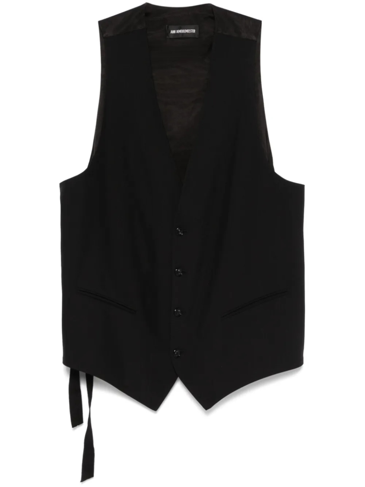 

Ann Demeulemeester жилет Juikko, черный