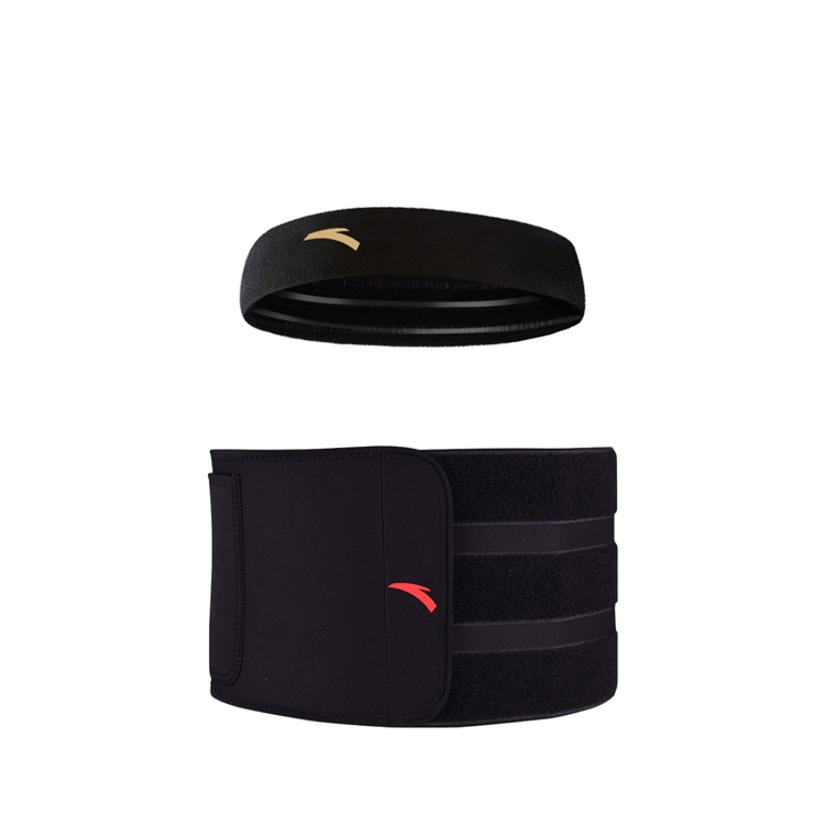 

Бандаж для поддержки спины Outdoor Collection для взрослых, фитнес, защитный ANTA, черный