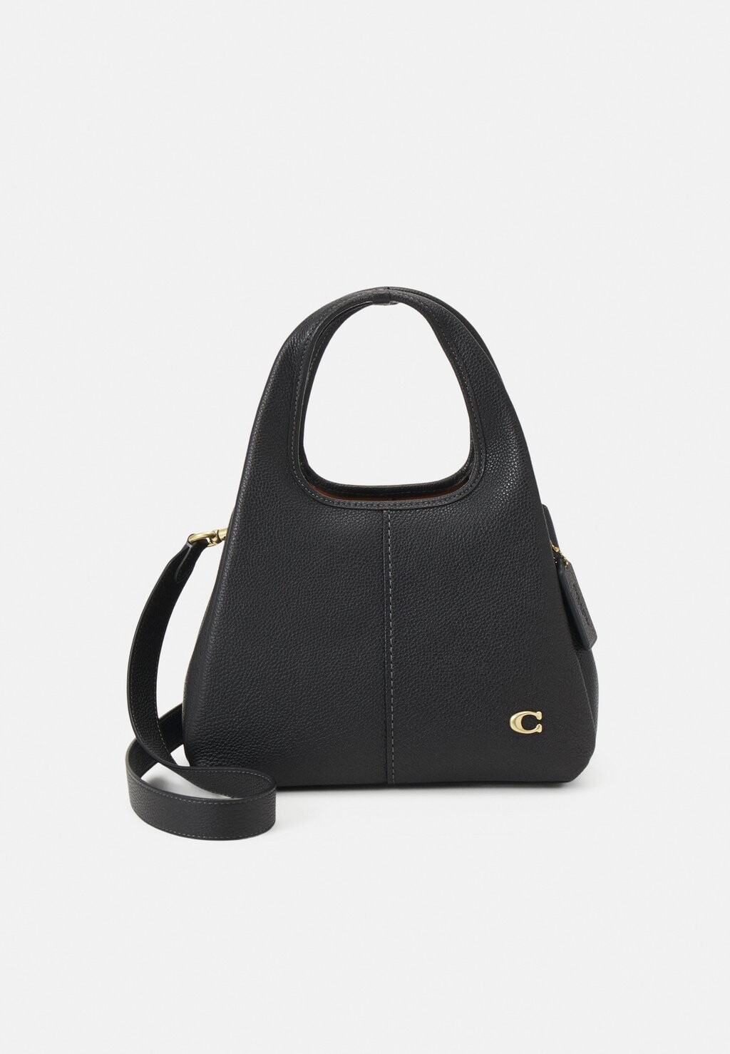 

Сумка Polished Pebble Lana Shoulder Bag Coach, цвет b4/black