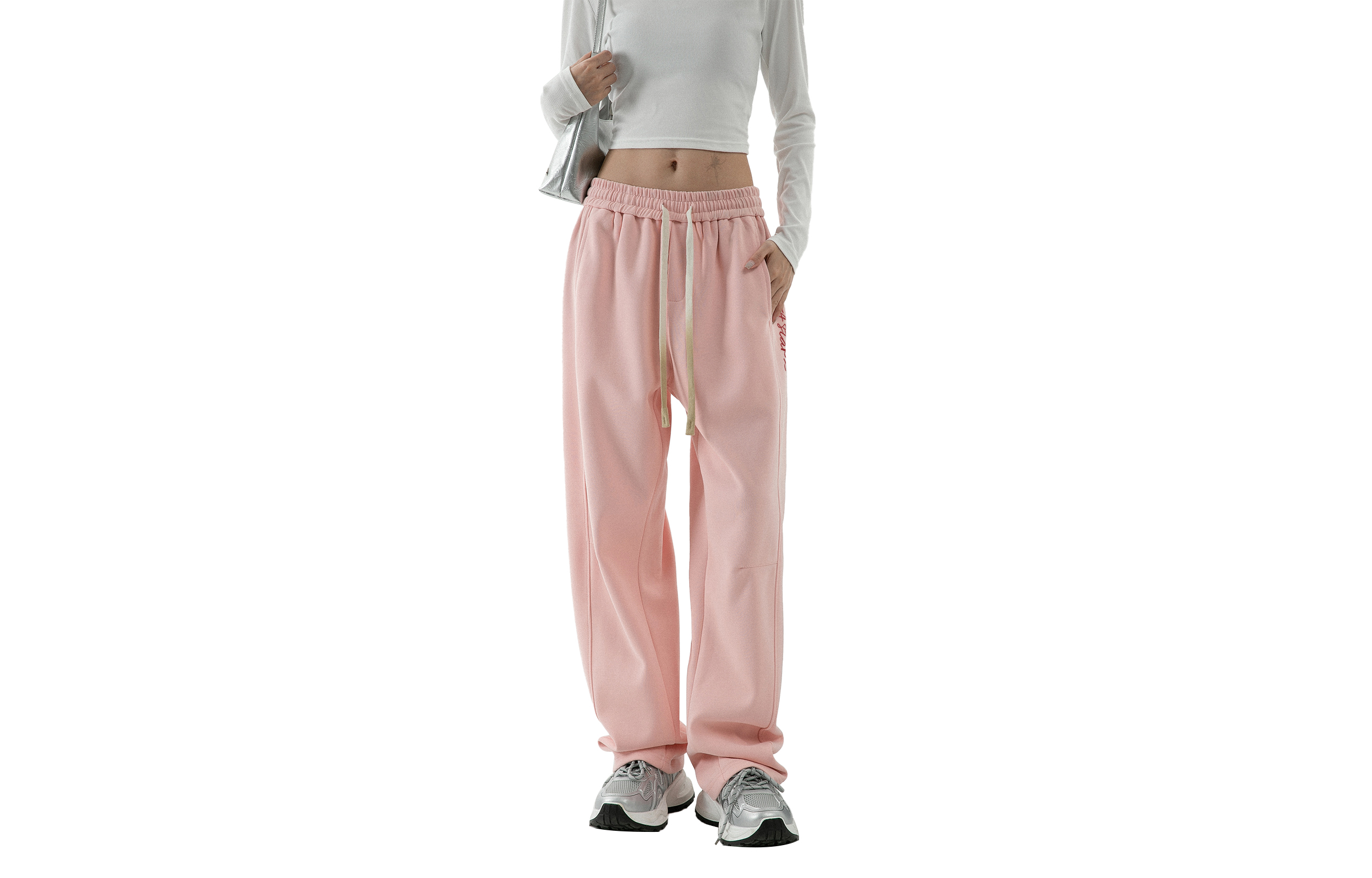 

Повседневные брюки Unisex FUERZA, розовый