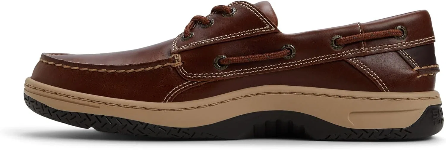 Туфли лодочные кожаные Sperry, темно-коричневый