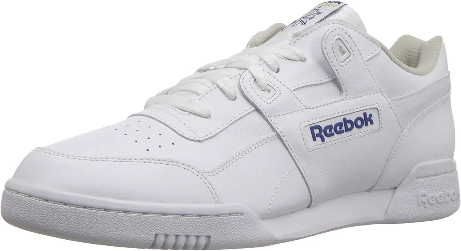 Кроссовки для тренировки Reebok Men's Workout Plus, белый — фото 2