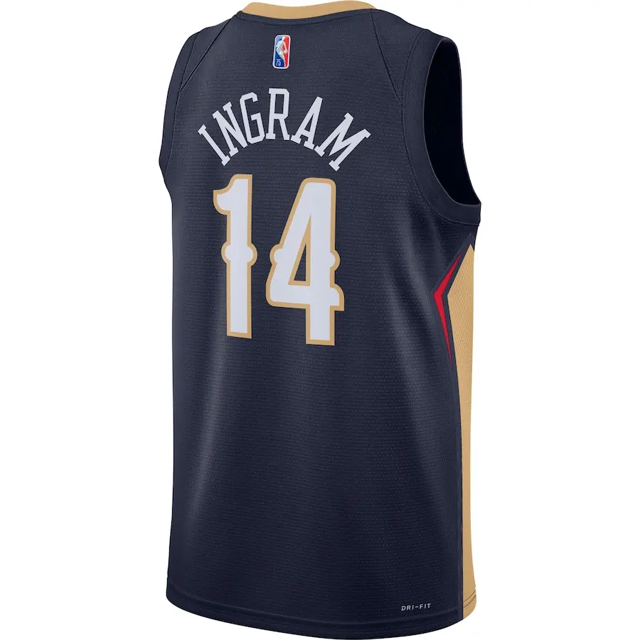 Nike Футболка-майка NBA New Orleans PelicansIcon мужская marine blue — фото 4