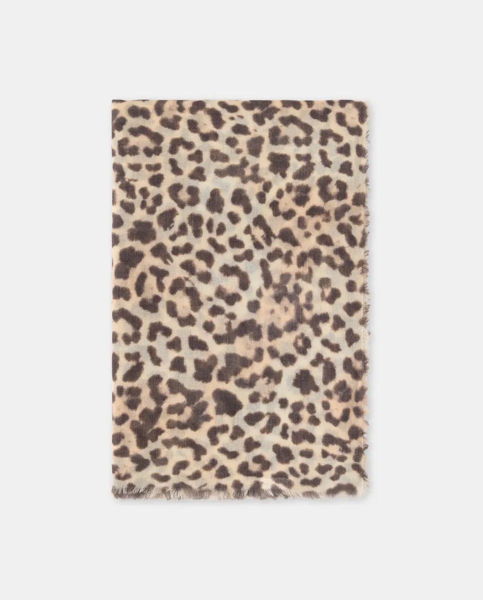 

Платок с вышивкой Stella Rittwagen, коричневый