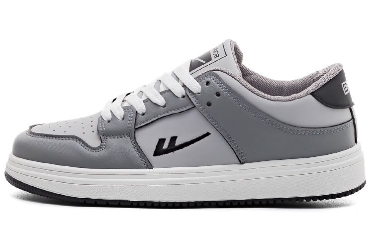 

Кроссовки WARRIOR Skateboarding Shoes Men Low-top Gray, серый