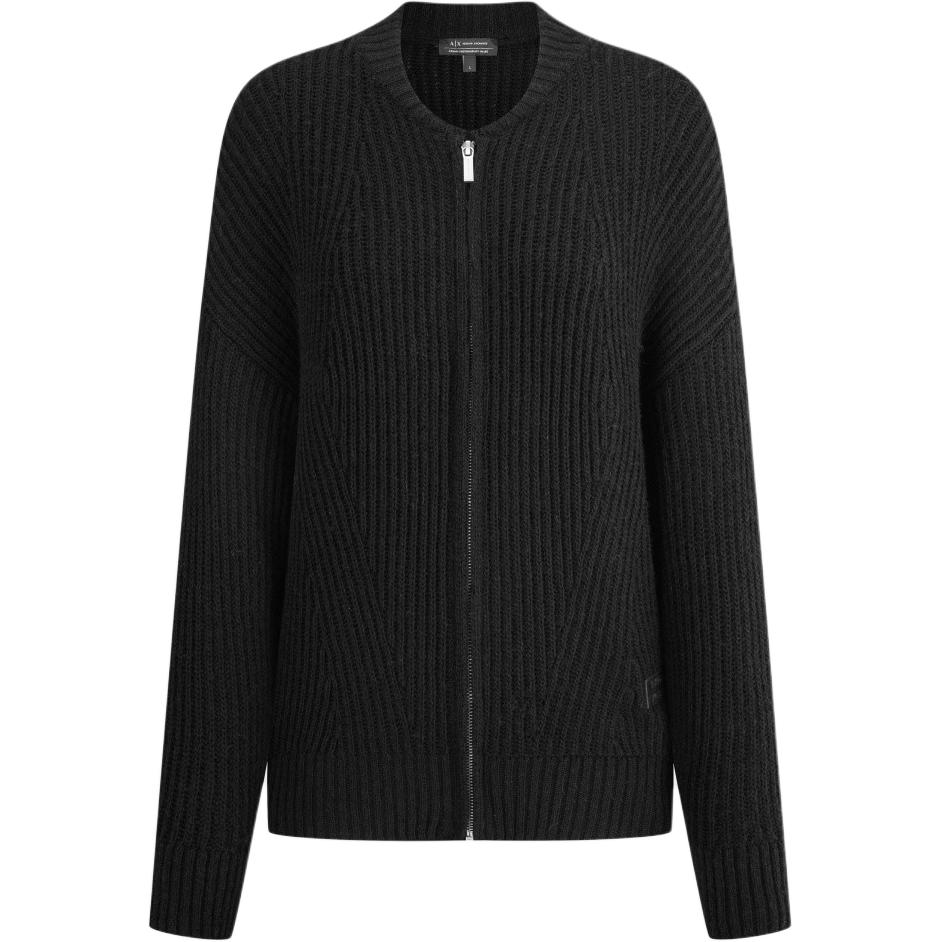 

EMPORIO ARMANI Женский черный свитер FW23