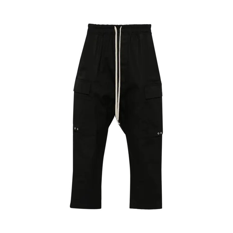 

Брюки Rick Owens Cargo Cropped 'Black', черный