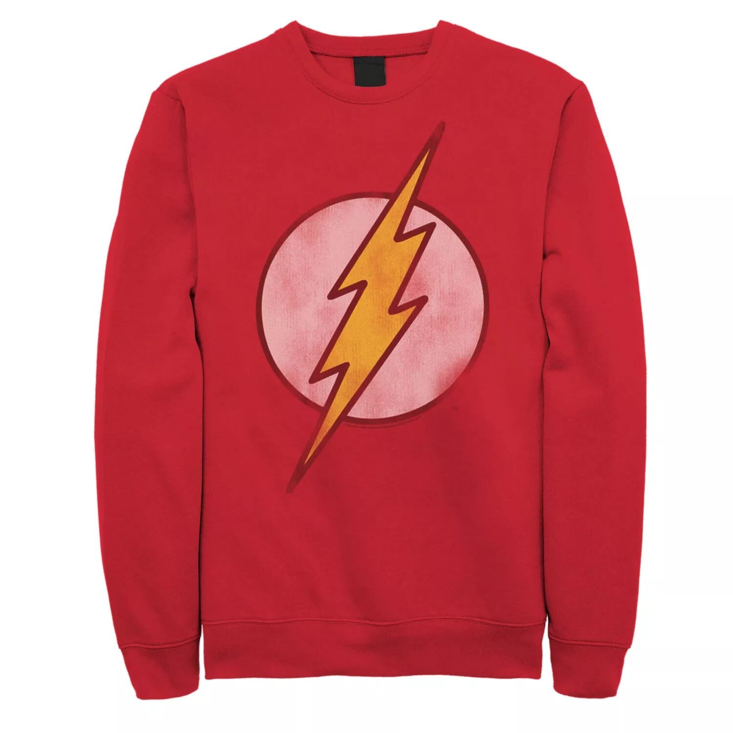 

Мужской свитшот с рваным логотипом DC Comics The Flash Licensed Character