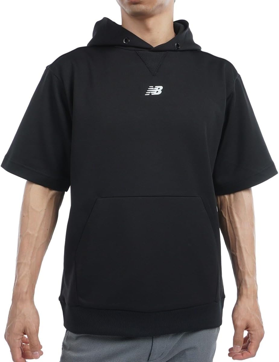 

Мужская толстовка для гольфа с коротким рукавом New Balance (эластичная и теплая) 012-4262005, черный