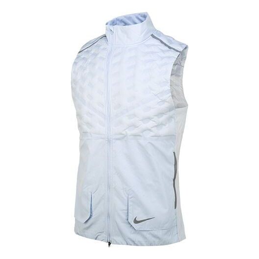 

Жилет men's running sports white down vest Nike, белый