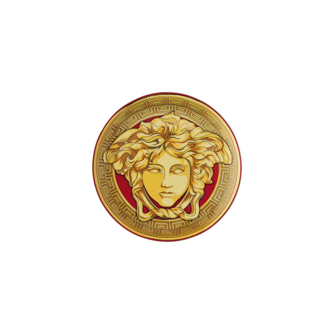 

Тарелка для хлеба Medusa Amplified Coin Versace, золотой